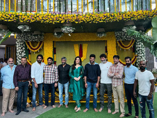 Tollywood Celebs At Sharwa New Movie Launch